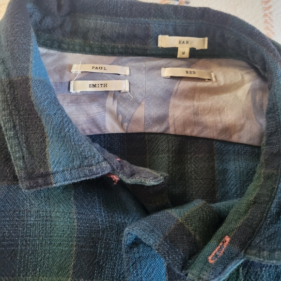 Paul Smith Flannel Shirt  RED EAR - Picture 2 of 6